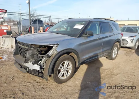 2020 Ford Explorer Xlt из США, поврежденный, VIN 1FMSK8DH3LGC98262